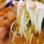 麺の感じ。