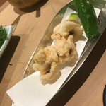 喜ぜん - 唐揚げ！カボスかけて激ウマ〜〜