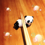 明道町中国菜 一星 - キュートな箸置き