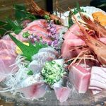 海鮮個室居酒屋 魚之介 - 直送鮮魚のお刺身・海鮮しゃぶ鍋プラン10品（4000円コース）　
