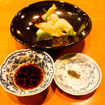 日本料理 たかむら - 塩を付けて食べるのが良かった！