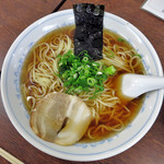 長生うどん - しょうゆラーメン大盛