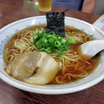 長生うどん - しょうゆラーメン大盛