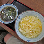 長生うどん - かきまぜうどん大盛