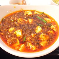 メゾン・ド・ユーロン - 豆豉麻婆豆腐 1300円 の刺激的な辛さに変更した豆豉麻婆豆腐