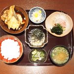 旬彩 本多 - 宇和島鯛飯定食 1100円