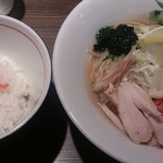 つけ麺一燈 - 7月の月替わり火・水曜日限定 「海老出汁冷やしそば」(3)