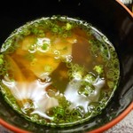 銀座 小十 - 味噌椀