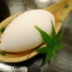 銀座 小十 - ココナッツアイス