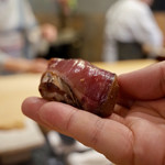 初音鮨 - 初鰹 ヅケ 鎌倉 腹