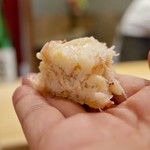 初音鮨 - 毛蟹 噴火湾 塩