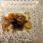 リストランテ サクラ - 2017.4 車海老と富山の白エビのコラボ