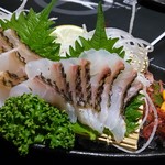 薩摩黒鮪 いっぽん - 黒鯛炙り刺