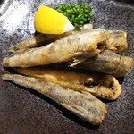 薩摩黒鮪 いっぽん - メヒカリ揚げ