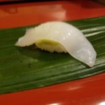 蛇の目寿し - あおりいか　ブレた