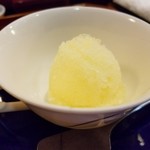 蛇の目寿し - シャーベット