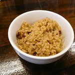 拉麺一匠 DEAD OR ALIVE - 煮干炊き込みごはん