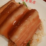 廣東飯店 - 豚バラ煮込みチャーハン添え