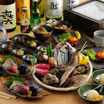 Koshitsu Fugu Kani Ryouri Isobue - 全国各地から取り寄せた新鮮魚介類が堪能出来るんだって！