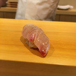 鮨 あらい - （2017年7月）天然シマアジ(^.^)