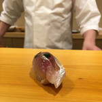 鮨 あらい - （2017年7月）アジ