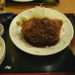 Akasaka Takeya - 和牛メンチカツ定食 800円 美味しいんだけど接客悪し