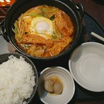 赤まる赤から - 赤まる定食 800円 冬にはいいかも