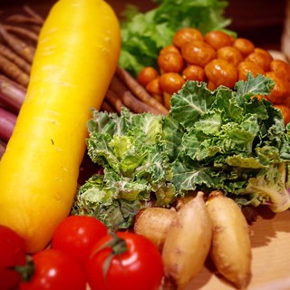 有機野菜を使用した絶品メニューが人気
