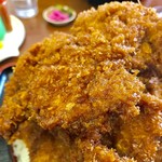 ニコニコ亭 - 10枚ソースカツ丼アップ【料理】 