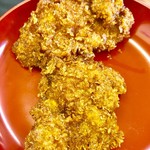 ニコニコ亭 - これがカツの大きさです【料理】 