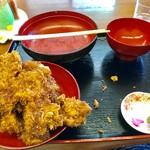 ニコニコ亭 - ご飯を食べ切った時点で残り5枚でした【料理】 