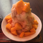 三徳堂 - 完熟アップルマンゴーかき氷