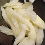 大衆居酒屋 どう銅 - セロリのさっぱり漬け 280円