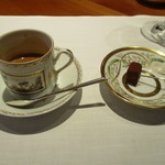 リストランテ 濱崎 - エスプレッソとプティフール