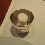 リストランテ 濱崎 - 膨らむおしぼり