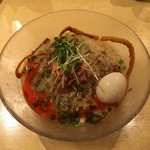 饗 くろ喜 - 冷やし坦々鶏そば（1,000円） 2017.7