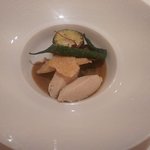 レストランひらまつ - 魚料理（クネルドポワソン）（2017.7）