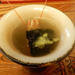 魚正 - 車海老の吸い物