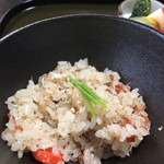 つる幸 - 香箱蟹の炊き込みご飯