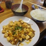 餃子兄弟 - 麻婆豆腐定食