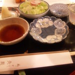 柳橋 大黒家 - 準備が整ってからカウンターへ