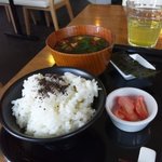 レストラン サティスファクション - ご飯・味噌汁