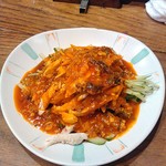 四川 - 棒々鶏(蒸し鶏の辛口ゴマソース和え)