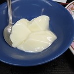 餃子の王将 - 杏仁豆腐 付き