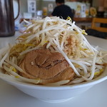 ラーメン利 - 二郎系野菜ラーメン（野菜多め）