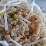 ラーメン利 - 背脂ミンチはマシコールは不可