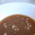 ラーメン利 - どうにも希薄感の漂う豚骨汁