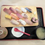 寿司 魚がし日本一 - 握り特盛♪