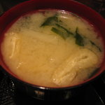 GOHAN 井上 - トロみのある味噌汁