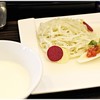 ra-meninariya - 料理写真:７・８月限定麺(貝のジュと野菜のポタージュ冷製つけ麺）　900円　もはやラーメンという殻を突き破ってる感のあるつけ麺です。